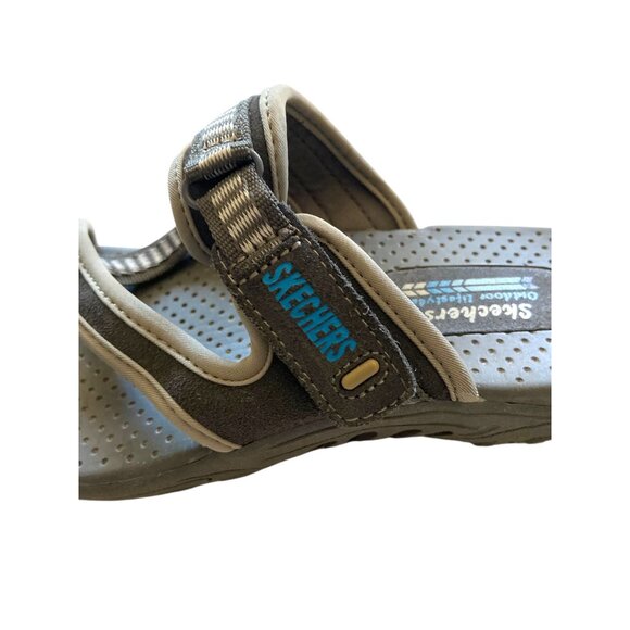 Skechers Outdoor Lifestyle Sandals Gray Size 8 Gorpcore Hiking Summer Camping - Picture 8 of 12